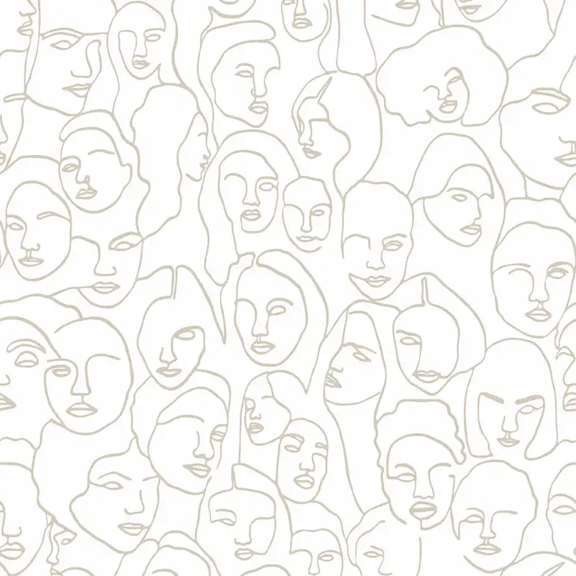 Fototapet Vtwonen Ansikten 107859