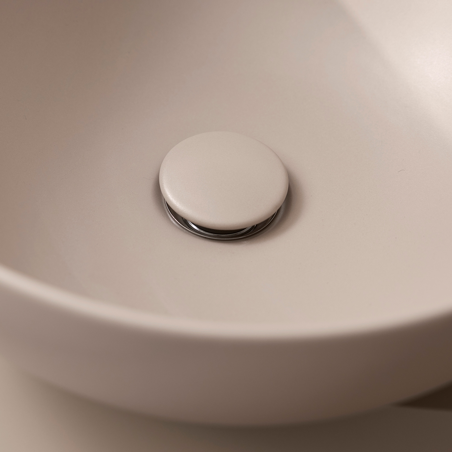 Bottenventil Miller Badrum Porslin Vit för Handfat