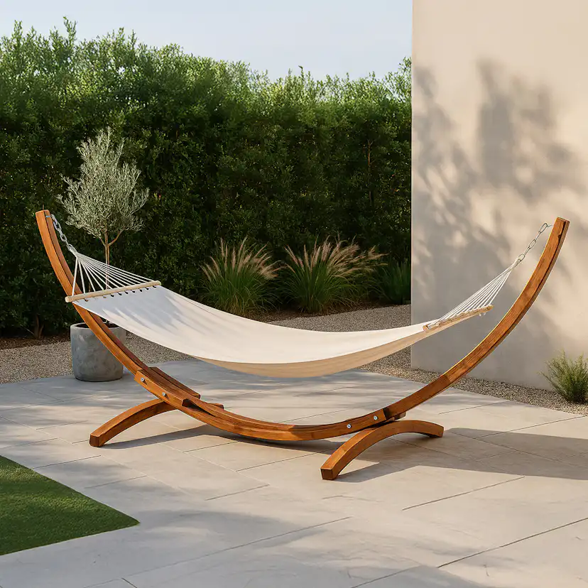 Hängmatta Venture Home Hedvig Inkl. Träställning Utomhus