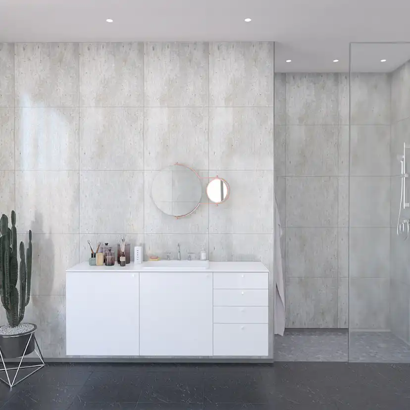 Våtrumsskiva Fibo Cracked Cement 2204-LM6060S