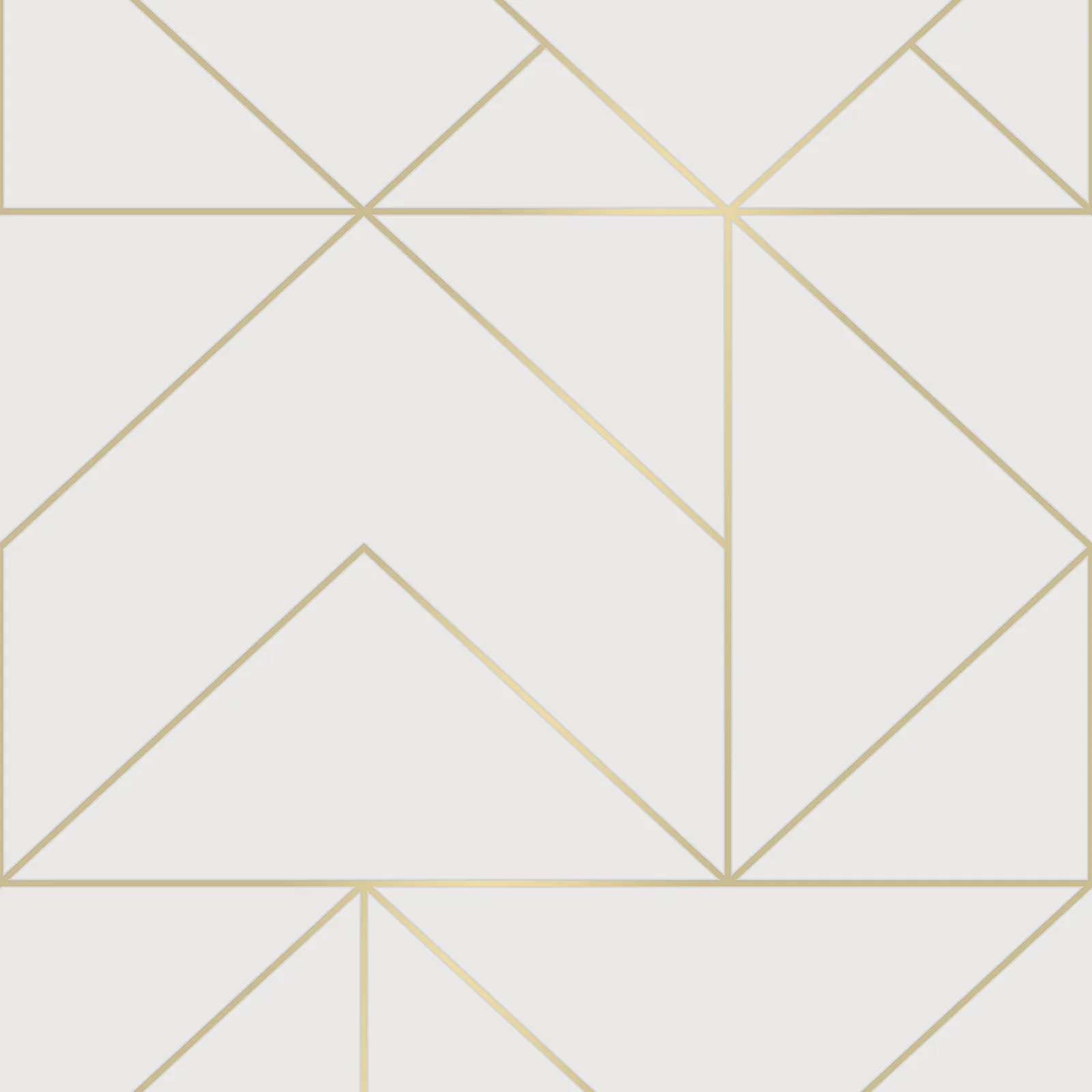 Tapet Superfresco Easy Geo Vit/Guld