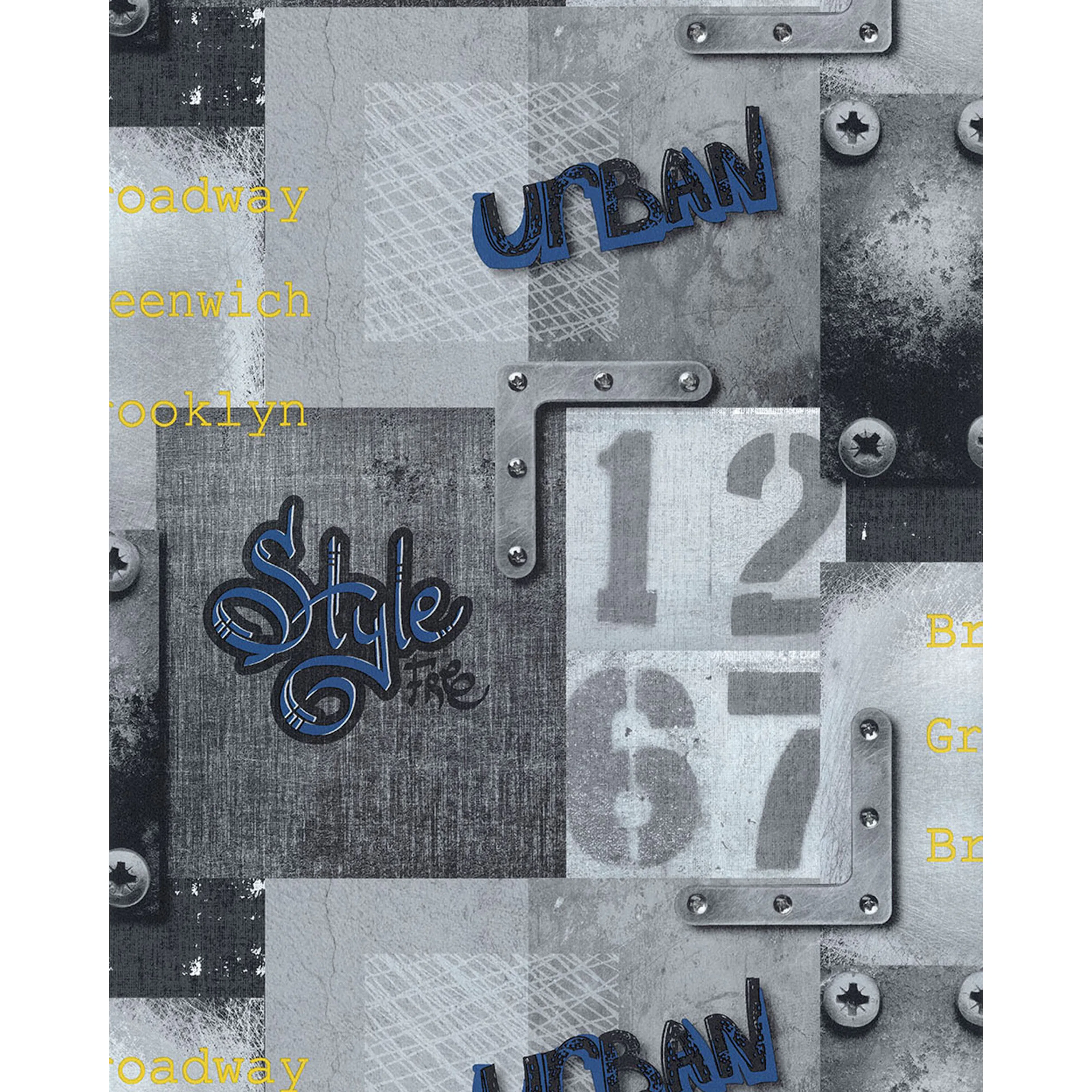 Tapet Lutéce Urban Style Bleu 11201701