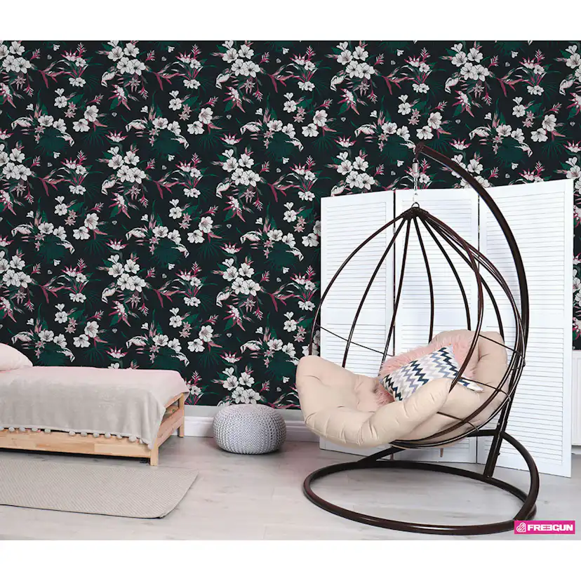 Tapet Lutéce Free Hibiscus 11201909