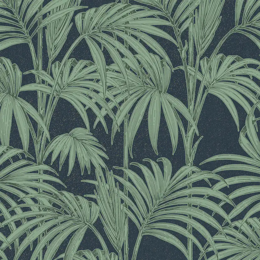 Tapet Boutique Julien McDonald Honolulu Blå