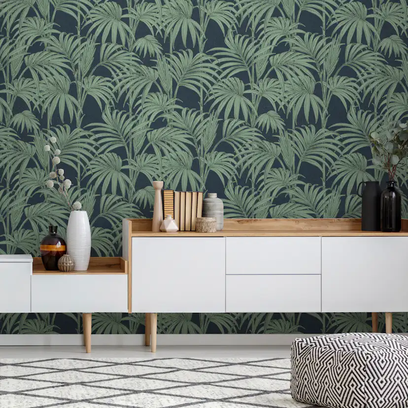 Tapet Boutique Julien McDonald Honolulu Blå