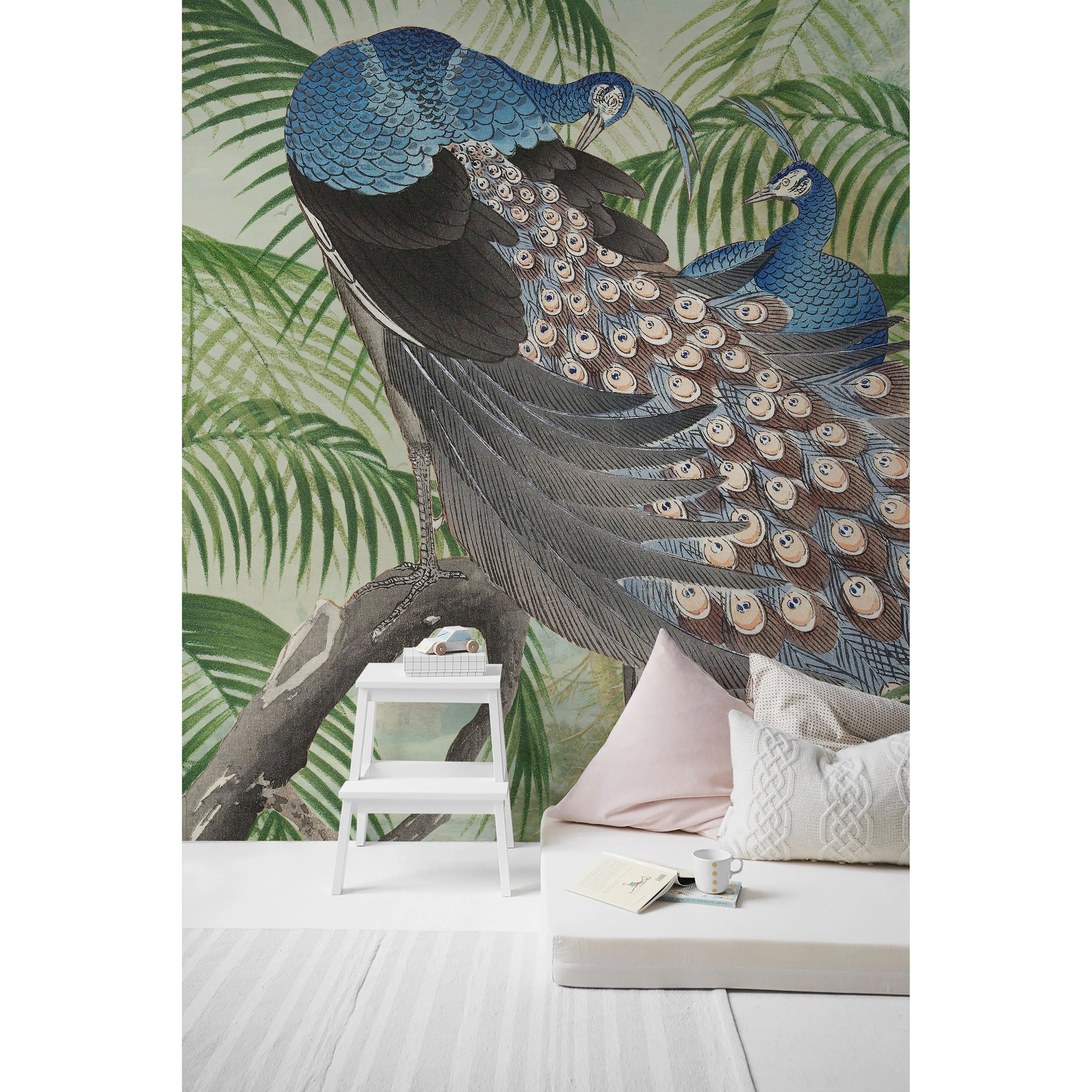 Fototapet Art for the Home Påfågel