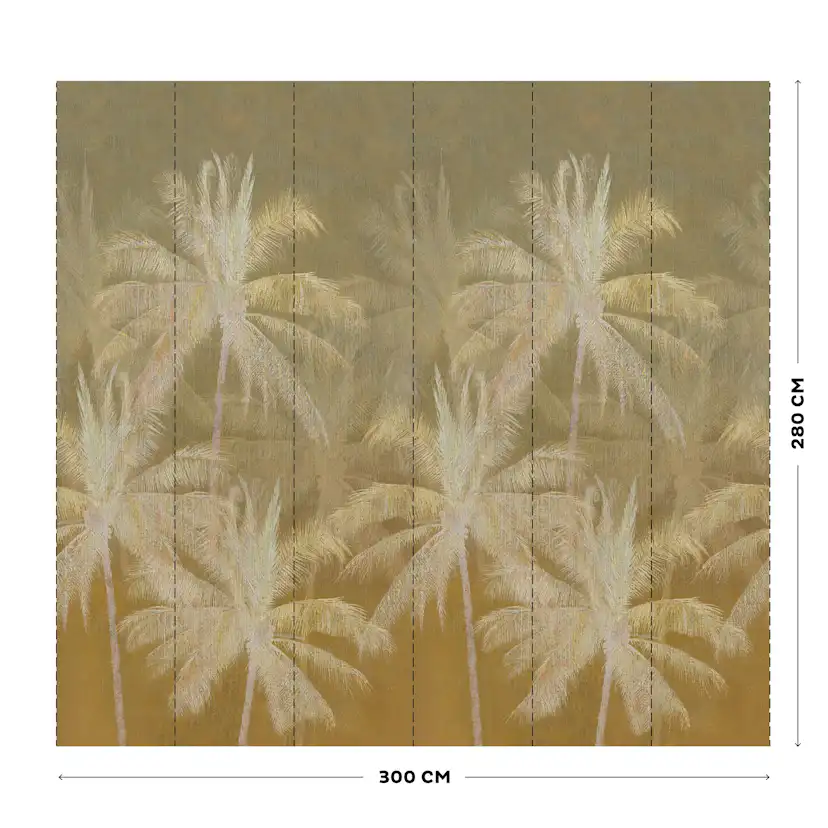 Fototapet Art For The Home Vintage Palm 112124