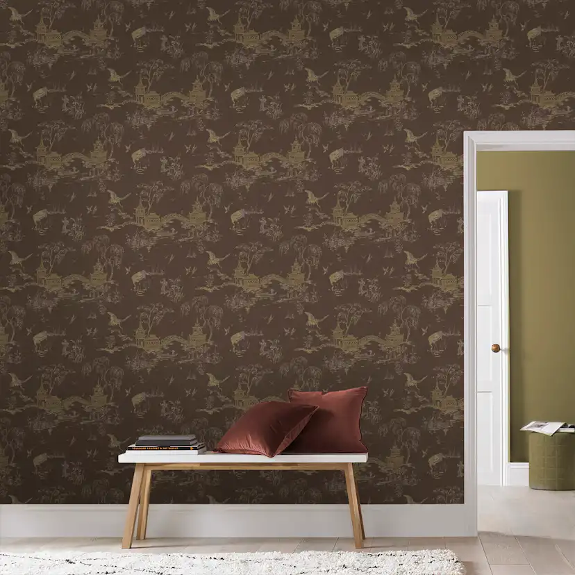 Tapet Superfresco Easy Gaia Bordeaux