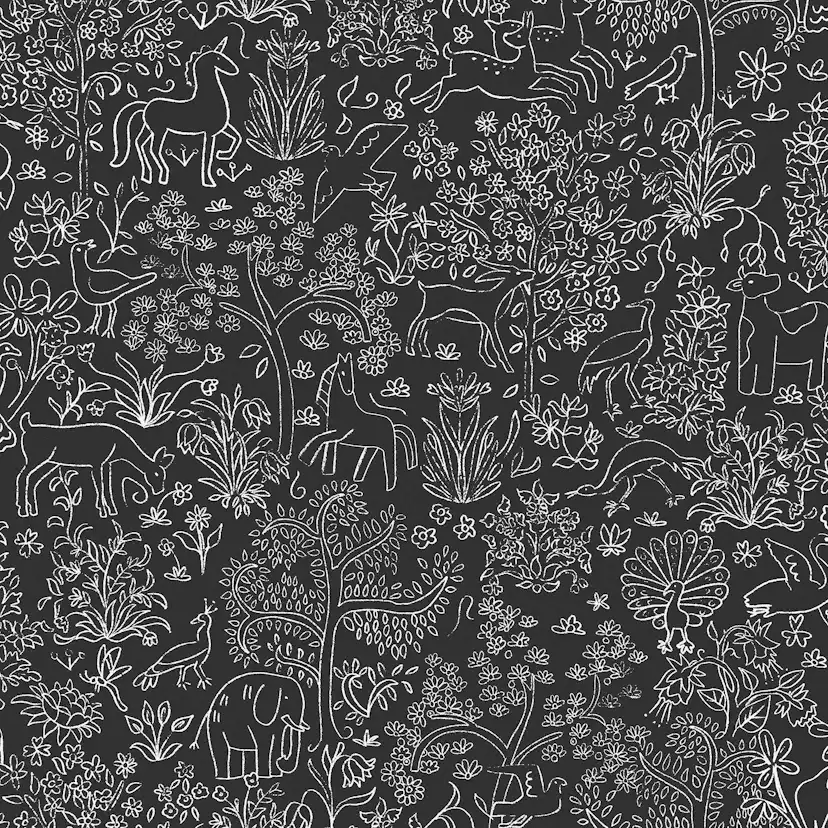 Tapet Superfresco Easy Puck Svart/Vit 10mx53cm