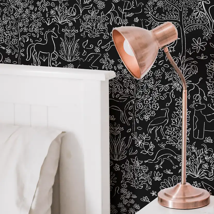 Tapet Superfresco Easy Puck Svart/Vit 10mx53cm