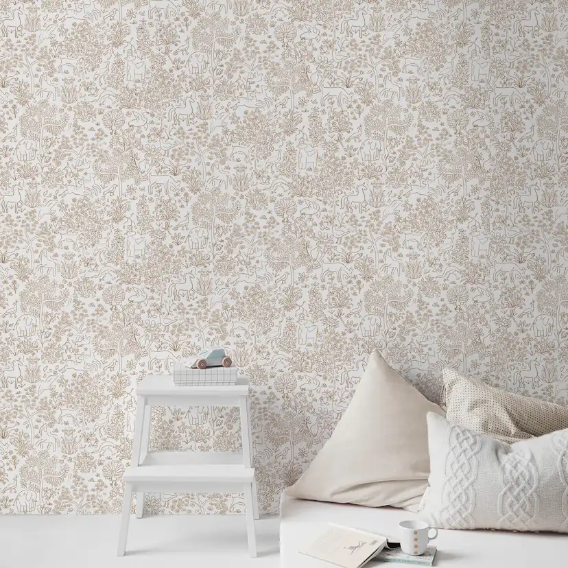 Tapet Superfresco Easy Puck Vit/Mörk 10mx53cm