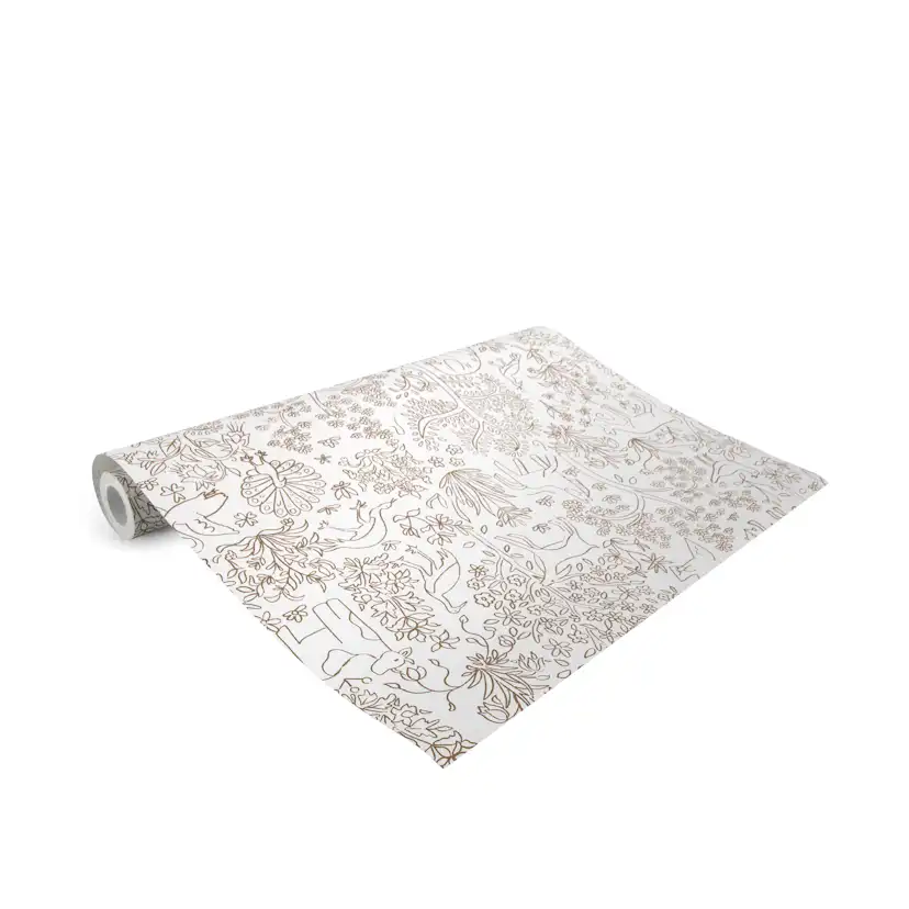 Tapet Superfresco Easy Puck Vit/Mörk 10mx53cm