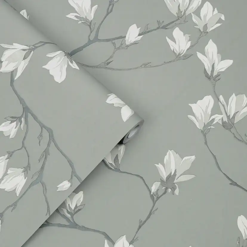 Tapet Laura Ashley Magnolia Grove Slate
