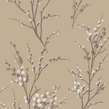 Tapet Laura Ashley Pussy Willow Naturel
