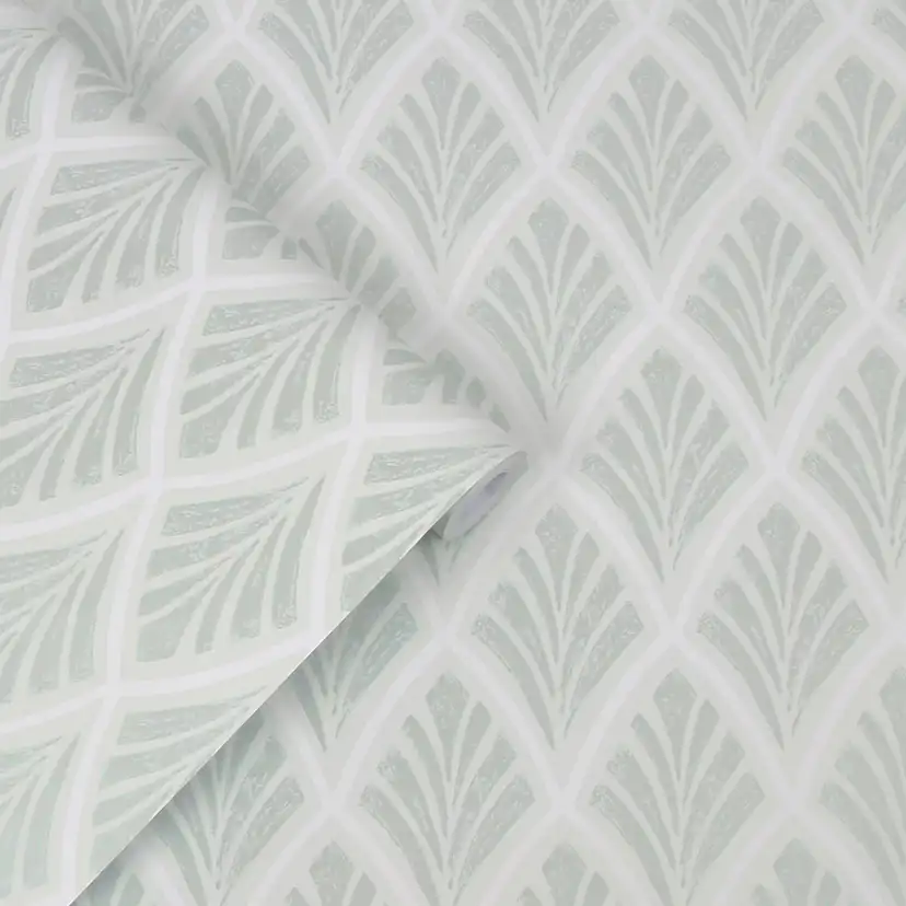 Tapet Laura Ashley Florin Enteneier Blå