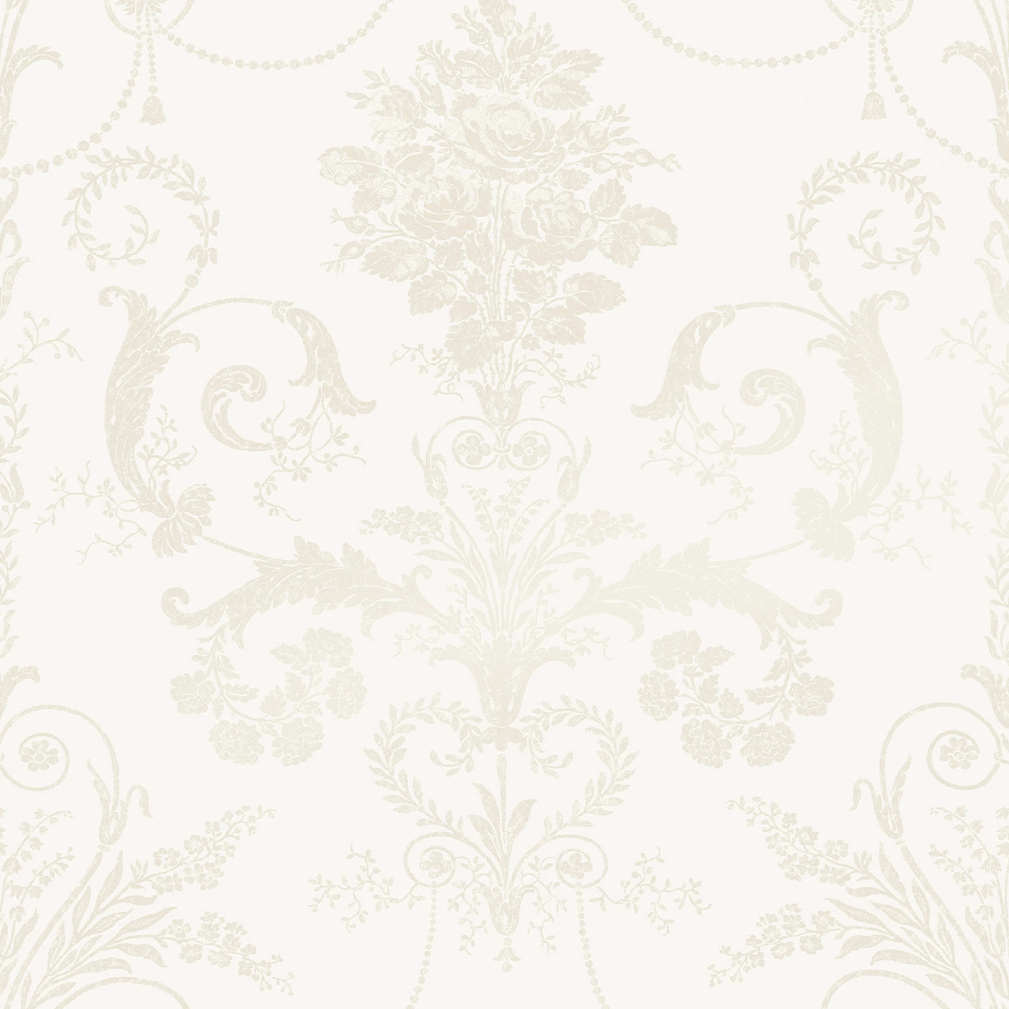 Tapet Laura Ashley Josette Vit