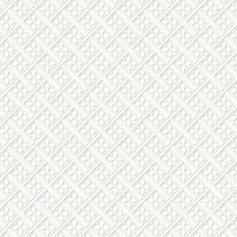 Tapet Laura Ashley Mr Jones 113415 EasyUp, Mönstrad Vit