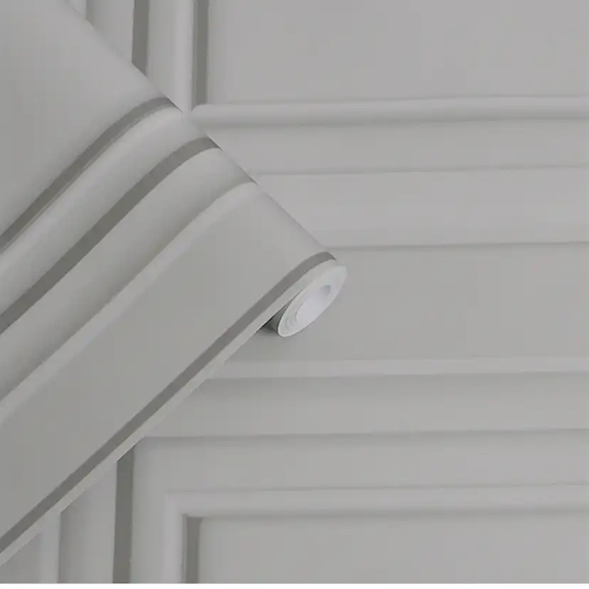 Tapet Laura Ashley Redbrook Wood Panel Pale Steel