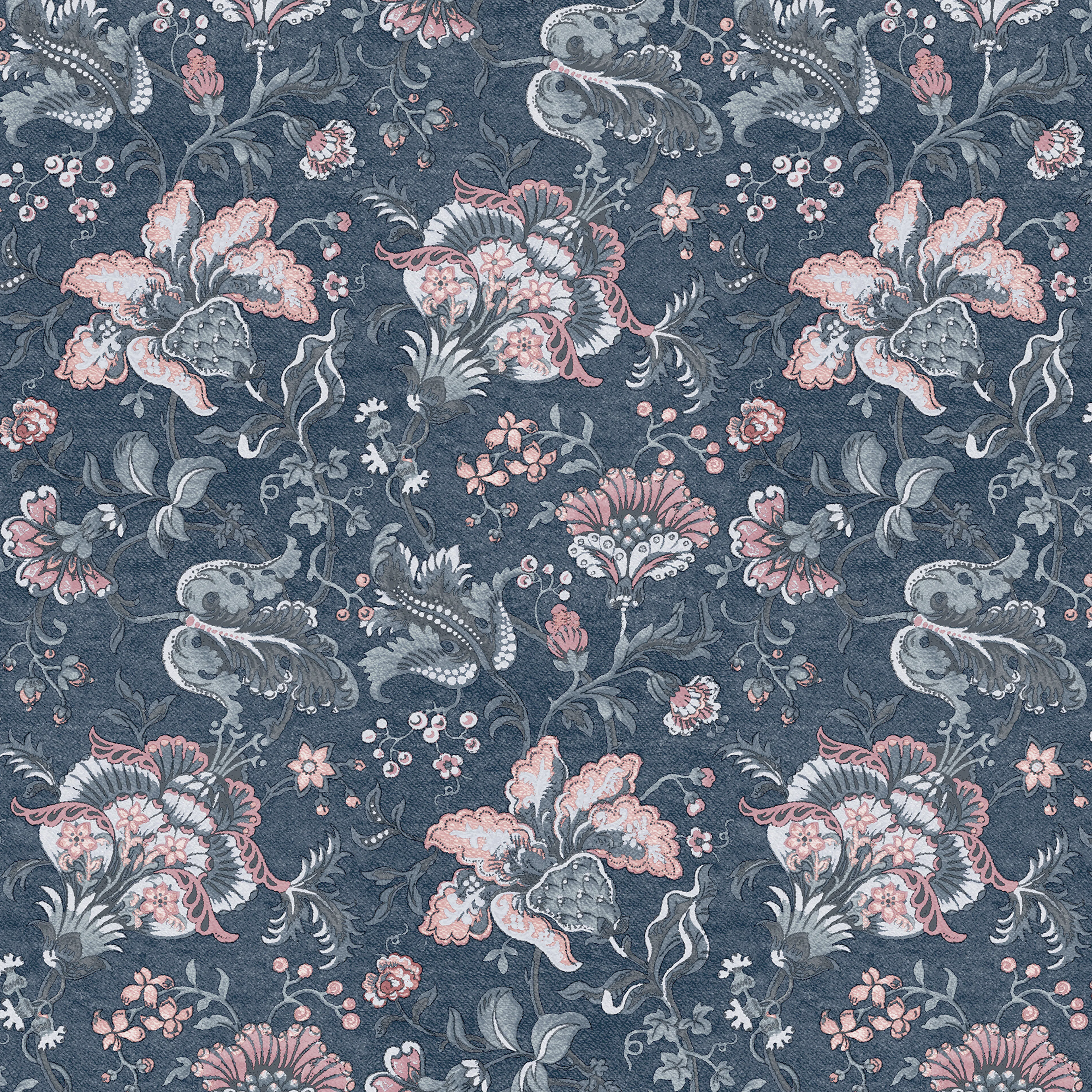Tapet Laura Ashley Portia Dark Seaspray