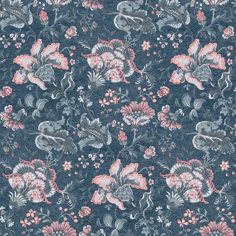 Tapet Laura Ashley Portia Dark Seaspray