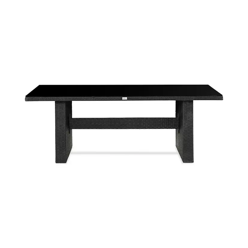 Utebord Comfort Garden Majestic 210x100 cm Svart