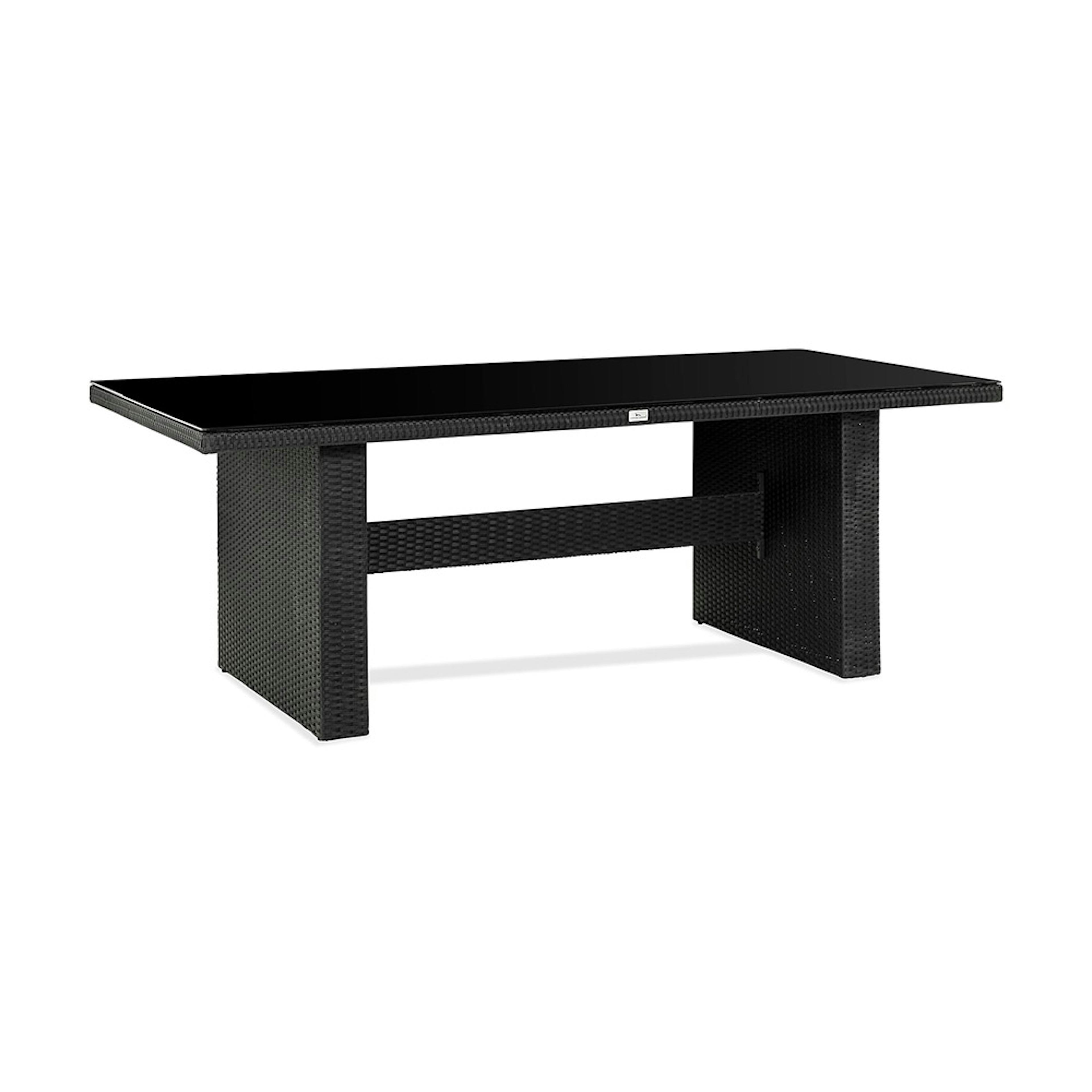 Utebord Comfort Garden Majestic 210x100 cm Svart