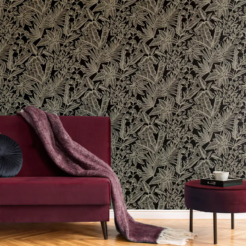 Tapet Boutique Paradise Onyx