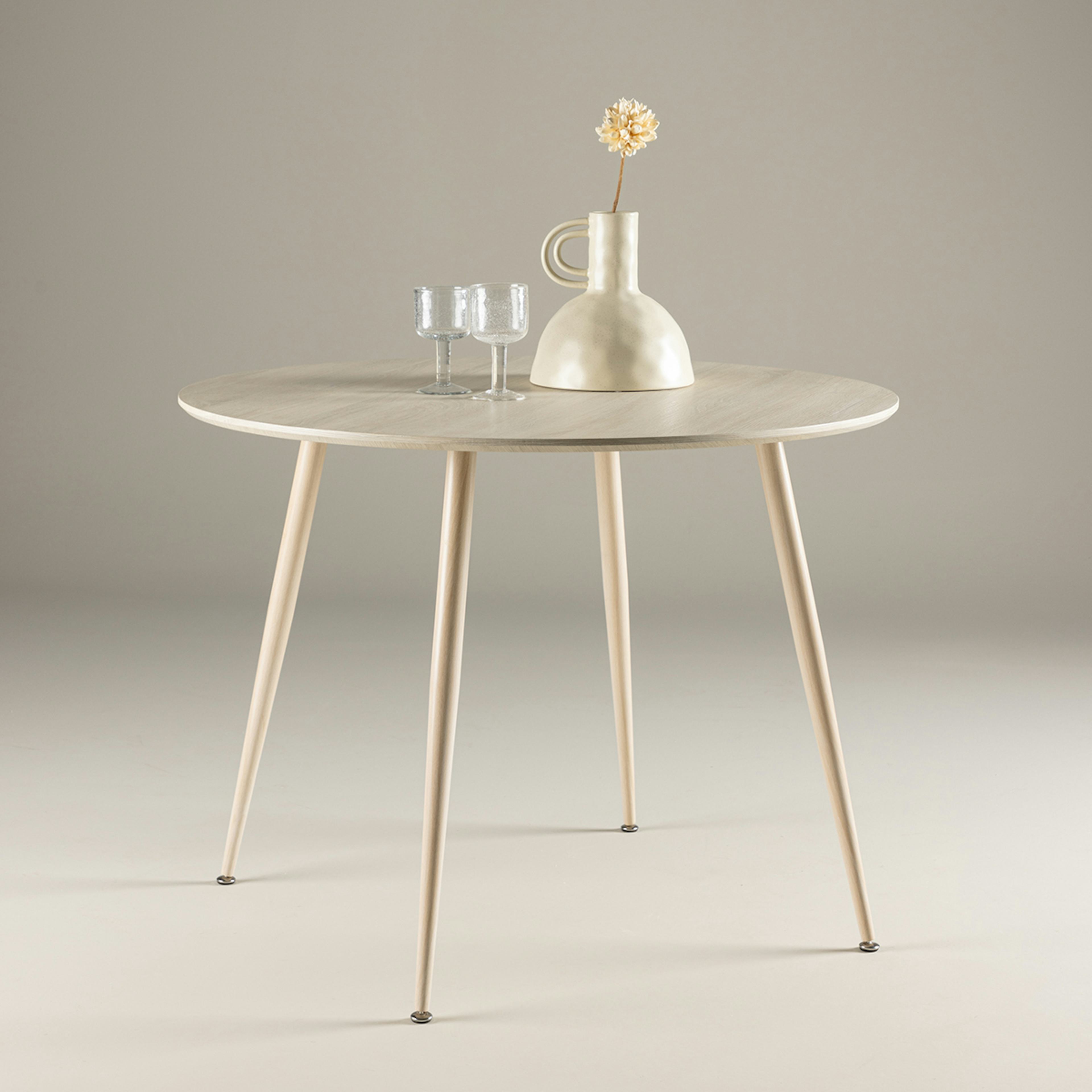 Matbord Venture Home Plaza Ø100 cm