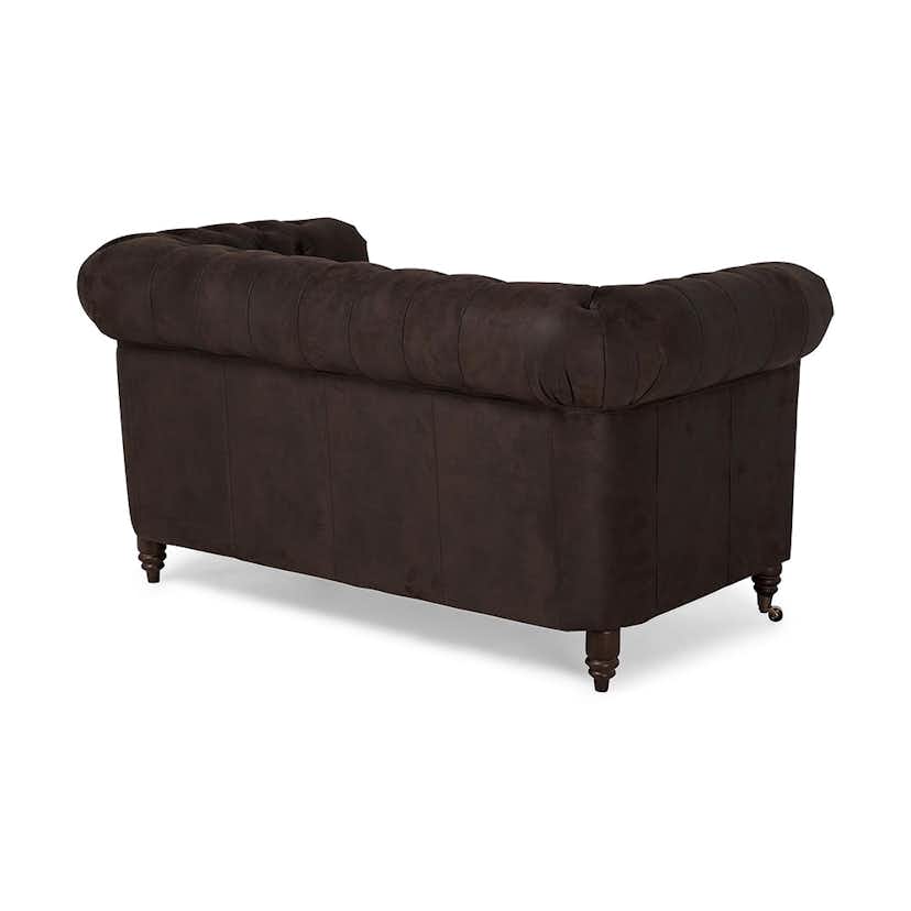 2-sitssoffa Manor House Chesterfield Deluxe Konstläder