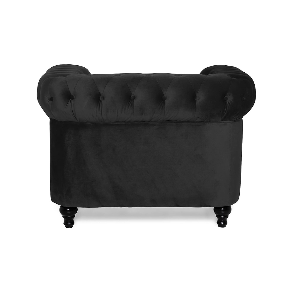 Fåtölj Manor House Chesterfield Lyx Sammet