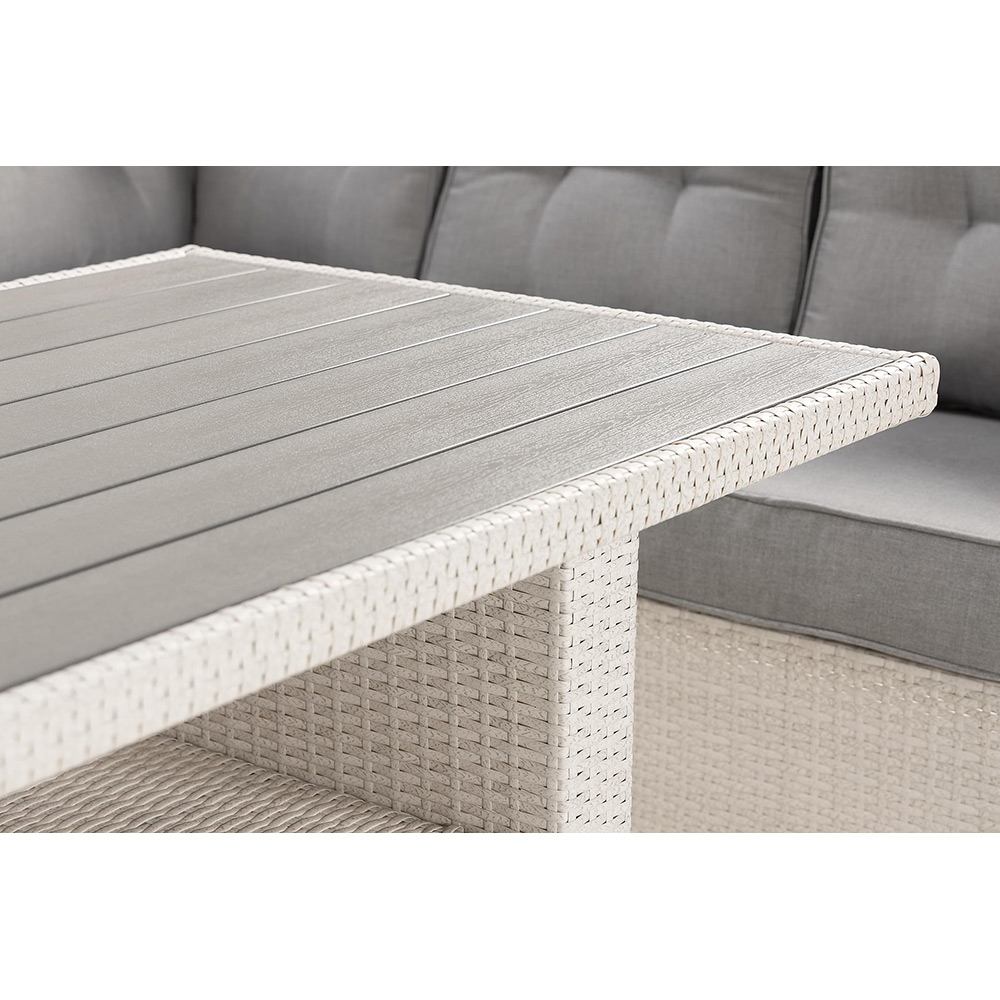 James Lyx Loungegrupp Utomhus Vändbar - 5-sits Loungeset i Konstrotting för Trädgård och Uteplats