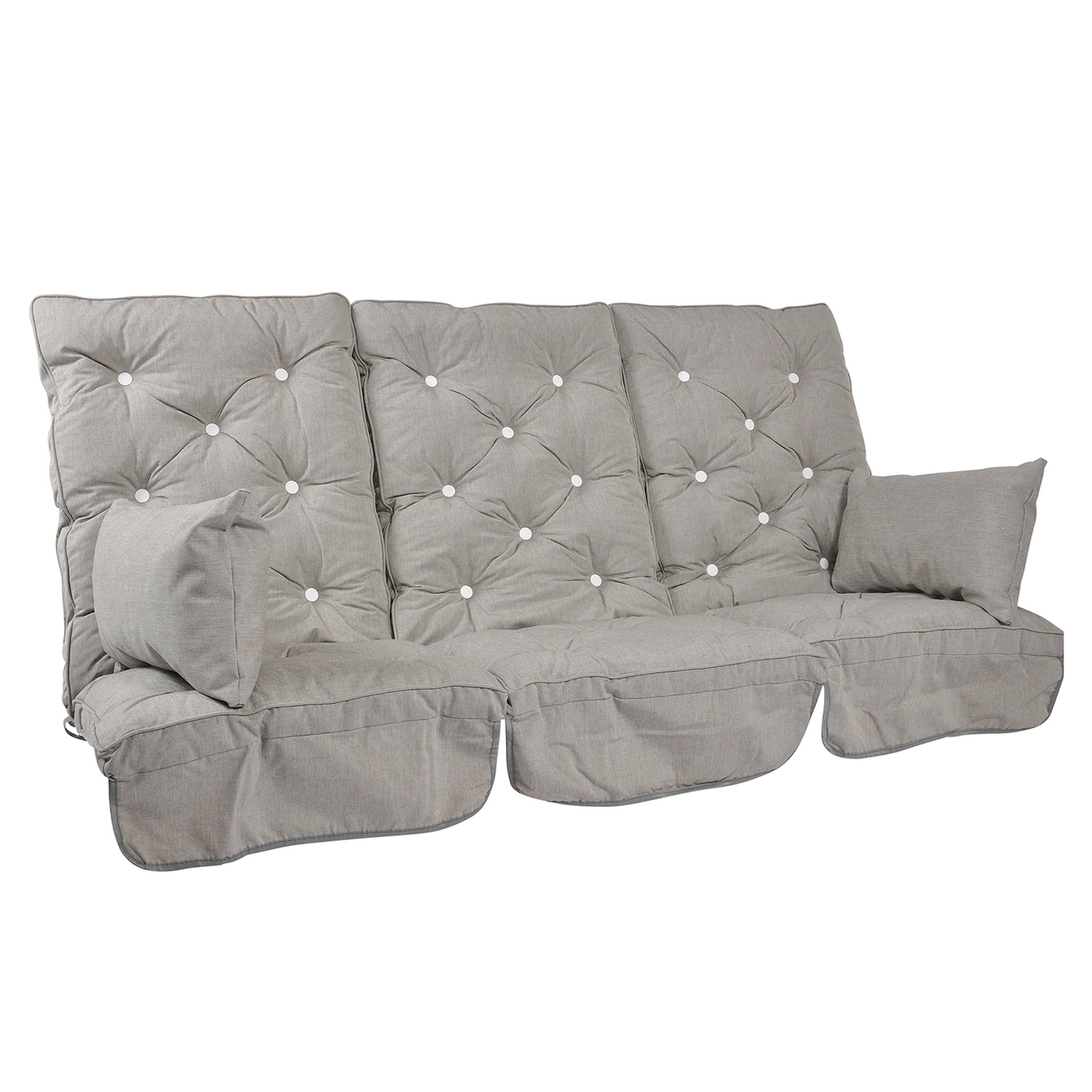 Hammockdynor Fritab Hög Flock Askgrå