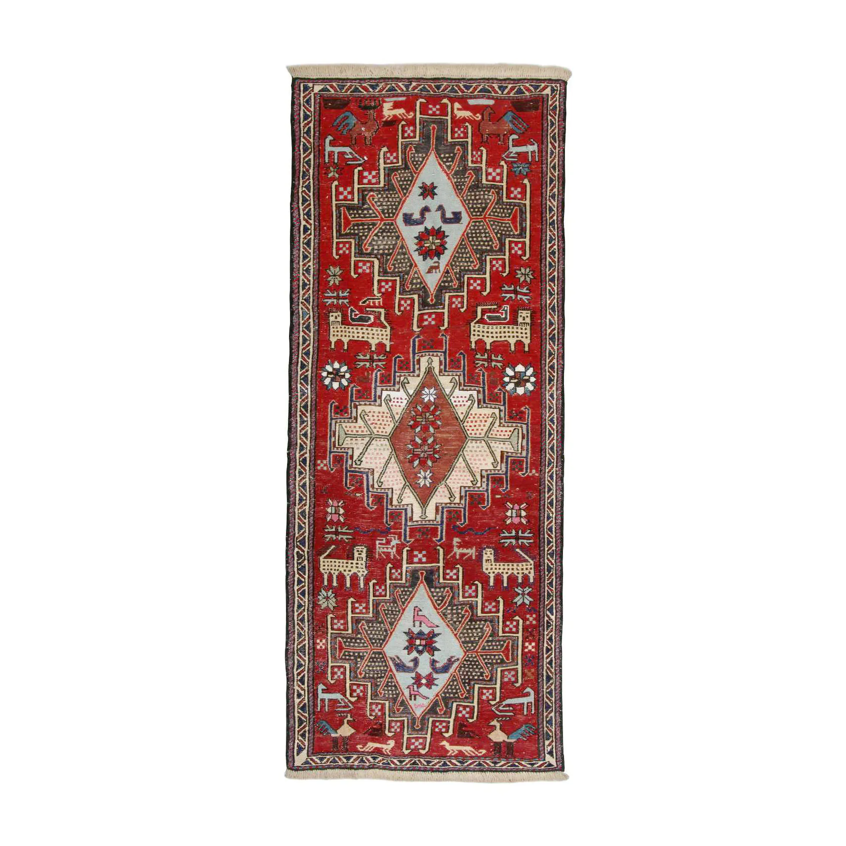 Persisk Matta Arkiio Varni Ardebil Kelim 76x194