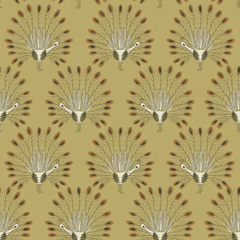 Tapet Superfresco Easy Vintage Peacook Ochre