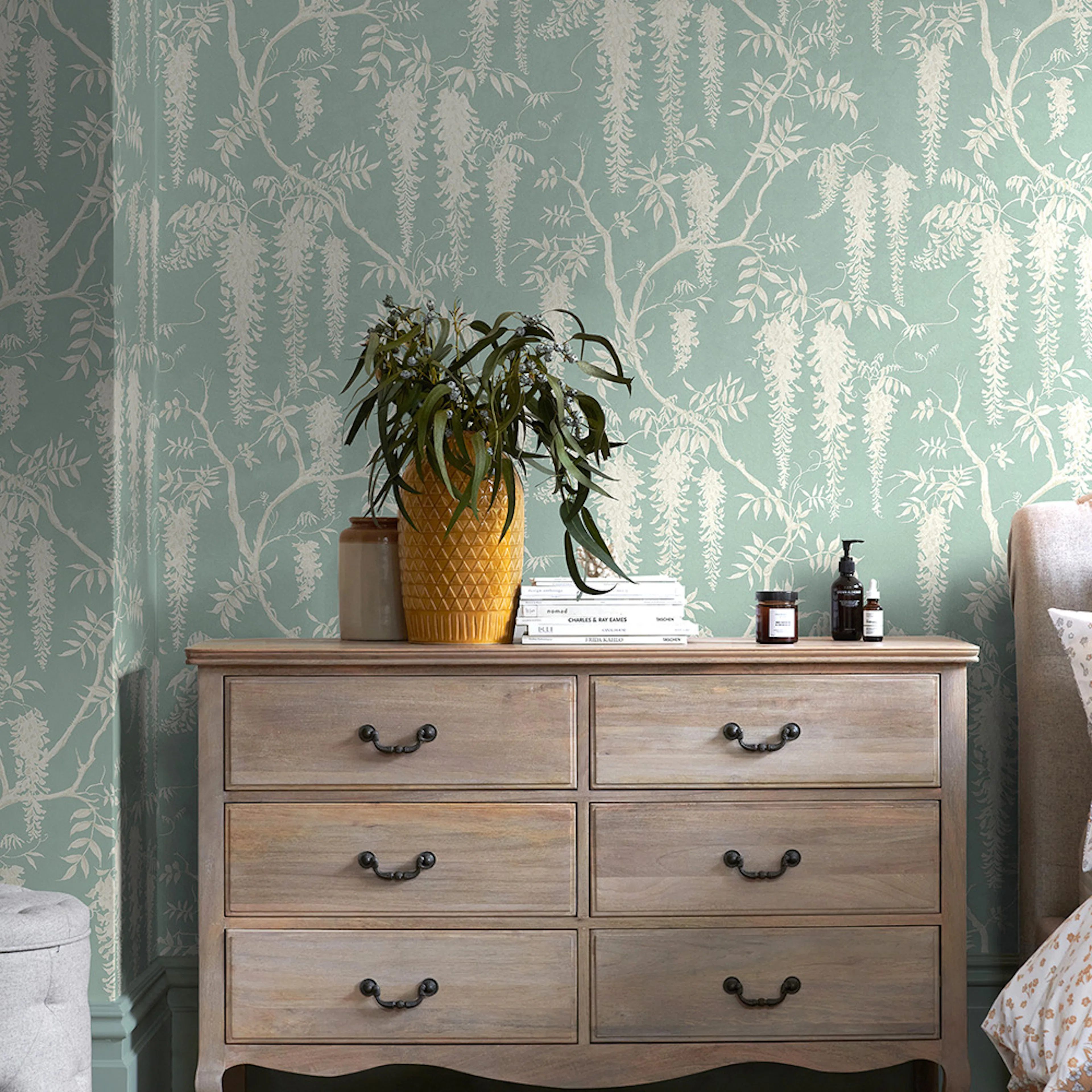 Tapet NEXT Wisteria Trails Duck Egg