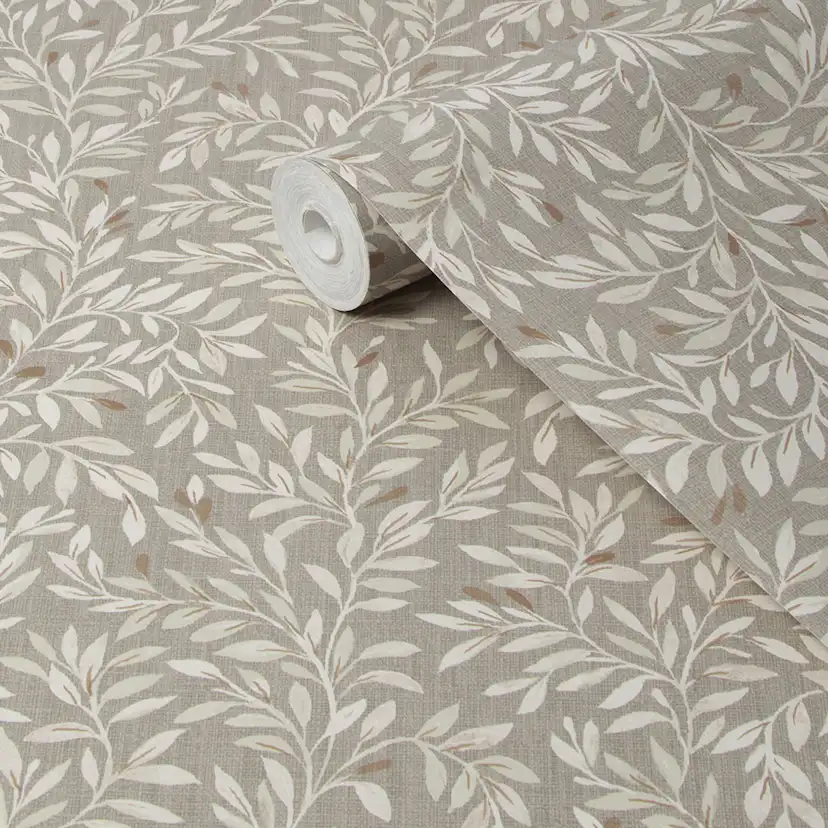 Tapet NEXT Ditsy Leaf Neutral