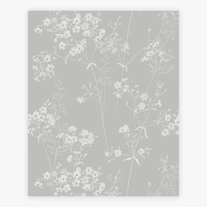 Tapet NEXT Leaf Grey