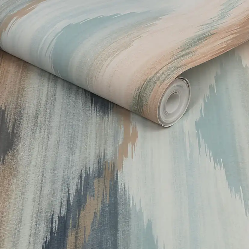 Tapet NEXT Abstract Ikat Orange