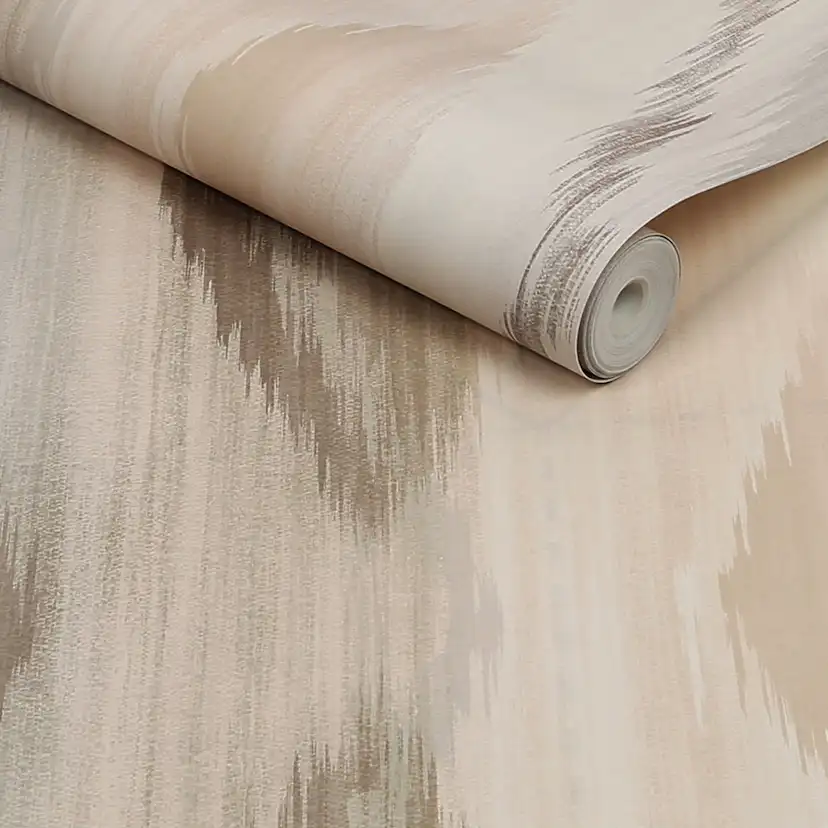 Tapet NEXT Abstract Ikat Neutral