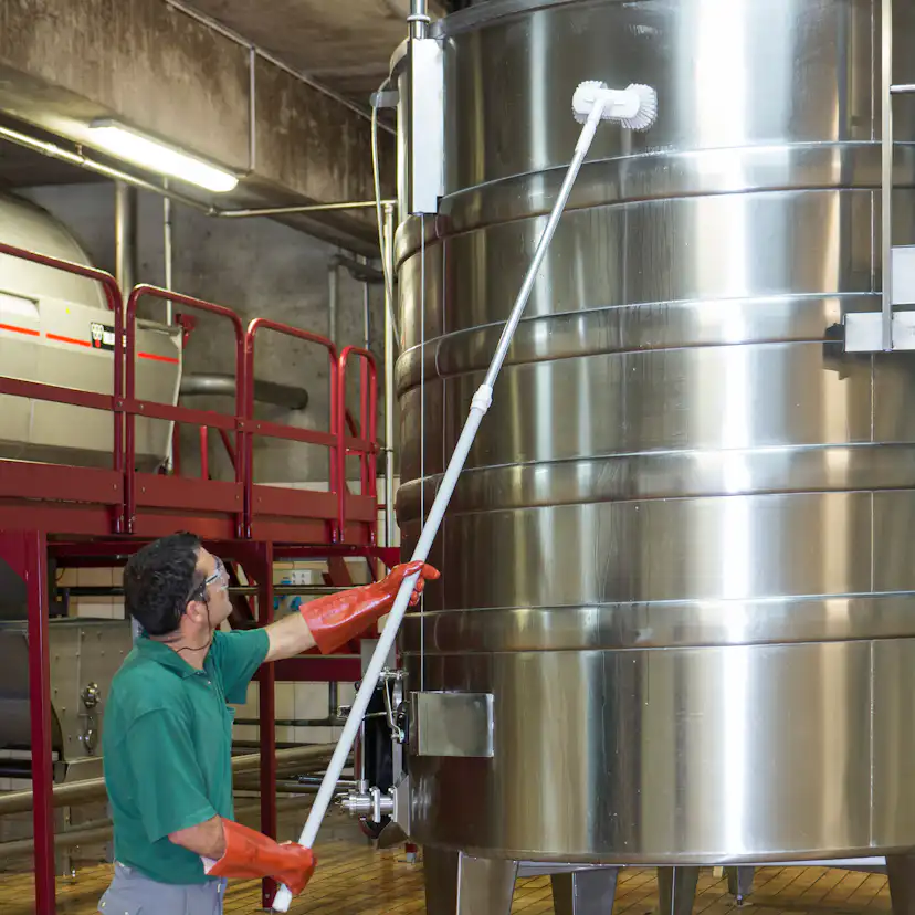 Teleskopskaft Vikan Aluminium Vit Ø32 mm 1575-2780 mm