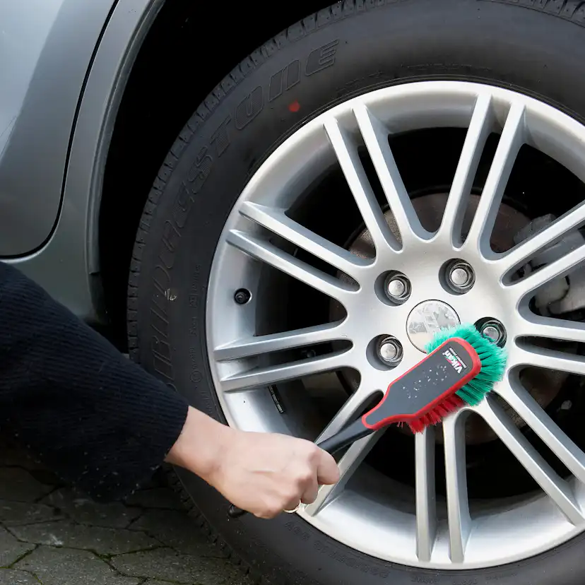 Handborste Vikan Multi-/Fälgborste Mjuk Svart 290 mm