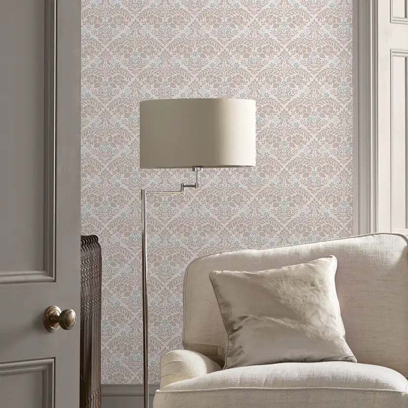 Tapet Laura Ashley Margam Dove Grå 118490