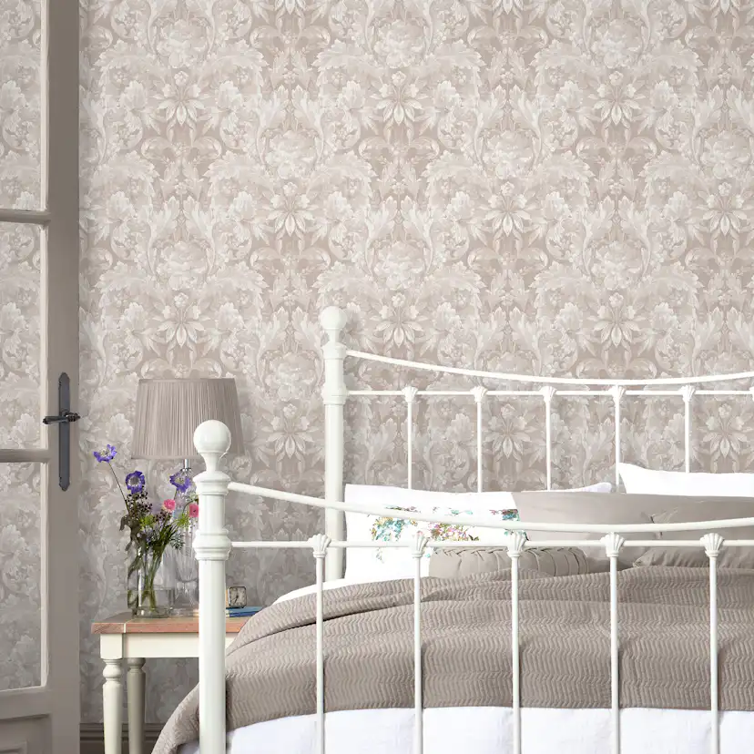 Tapet Laura Ashley Apolline Dove Grå 119843