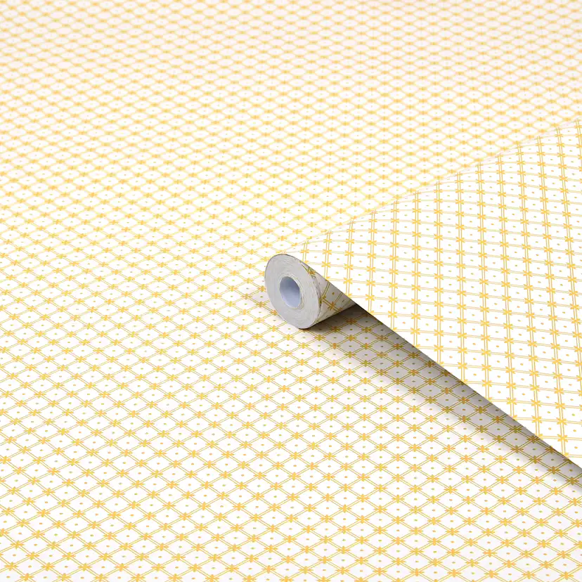 Tapet Laura Ashley Wickerwork Pale Ochre Gul 119849
