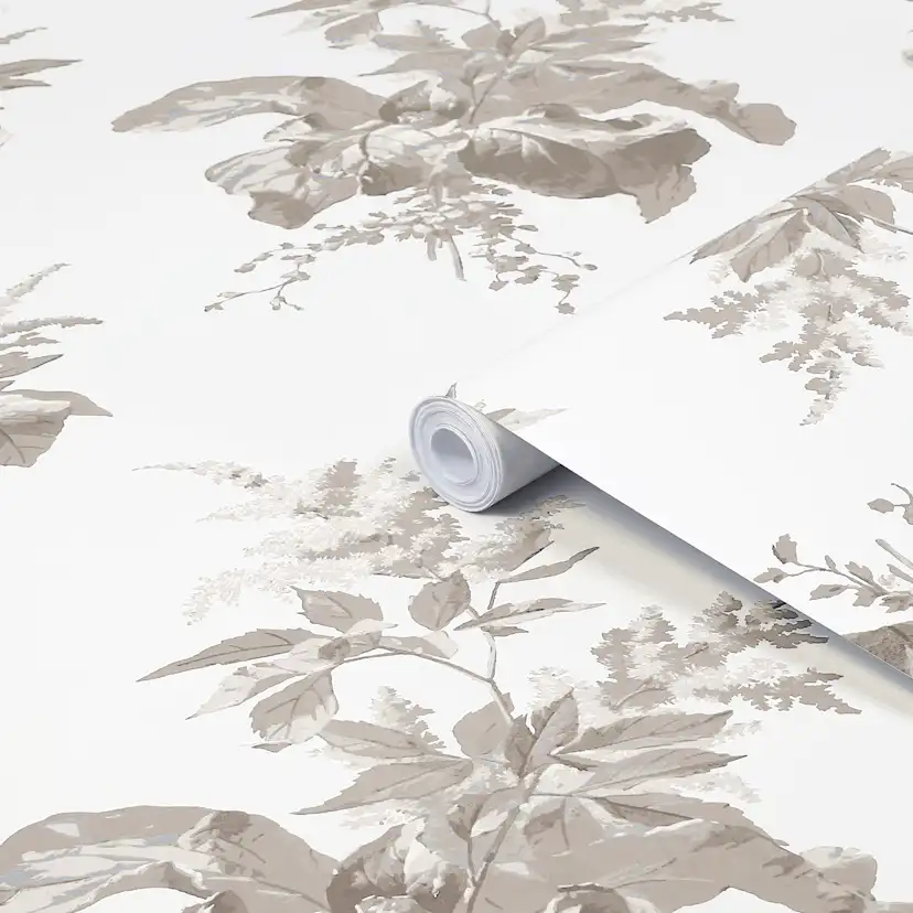 Tapet Laura Ashley Narberth Dove 119850 EasyUp, Mönstrad Grå