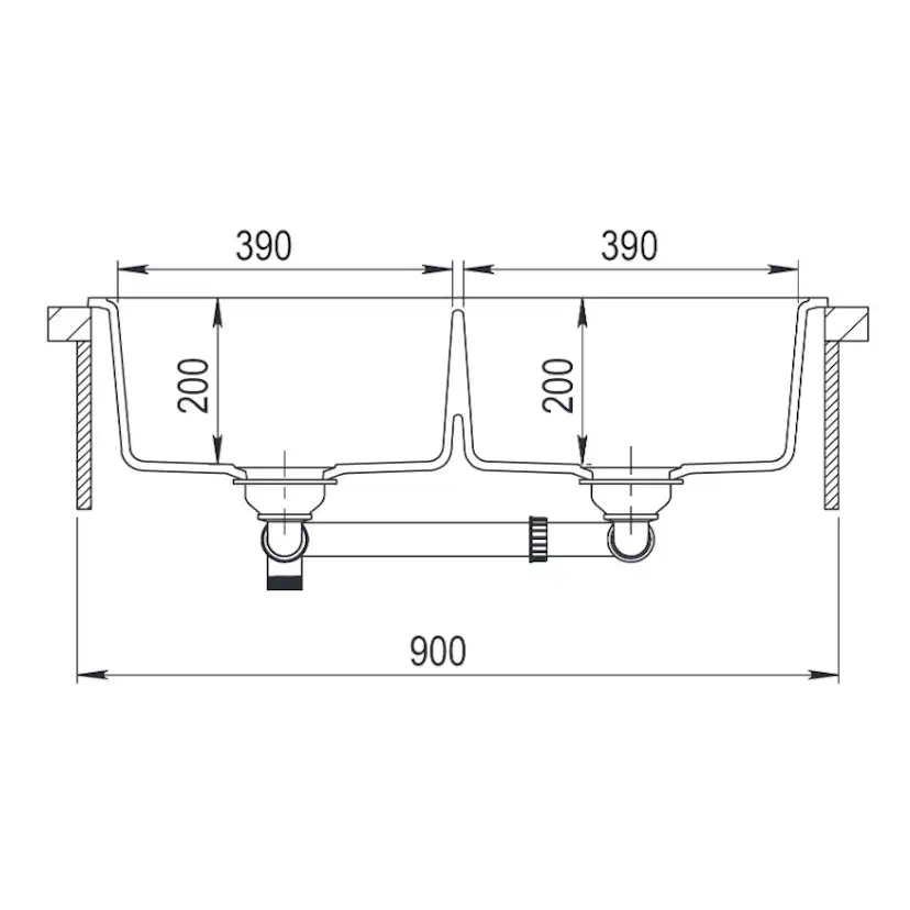 Diskho Lavabo Saturn 86