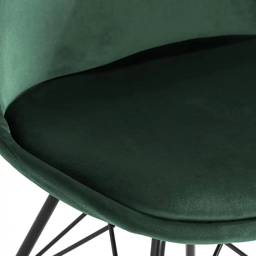 Matstol In Living Shell Sammet