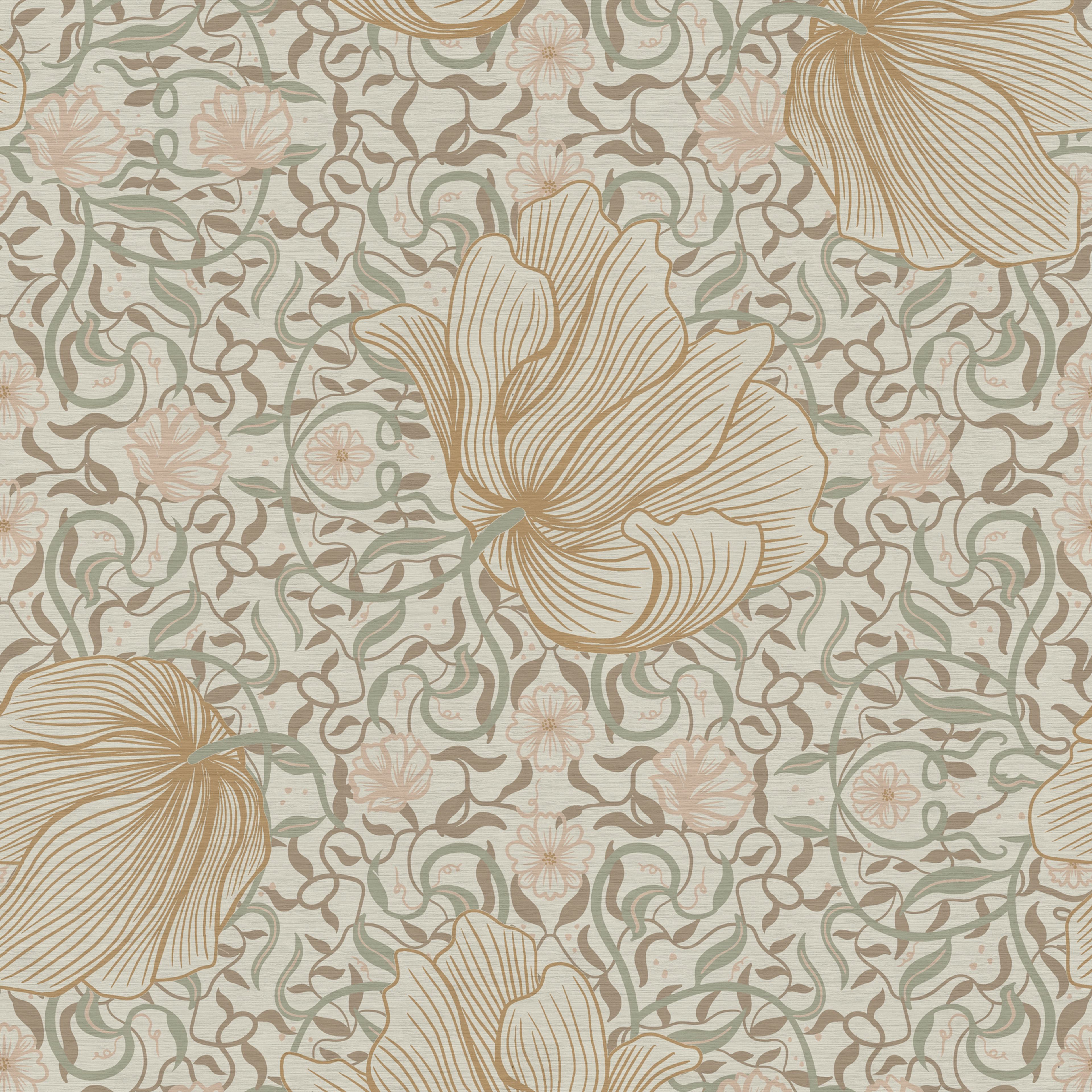 Tapet Superfresco Easy Vayen Sand 120952 EasyUp, Mönstrad