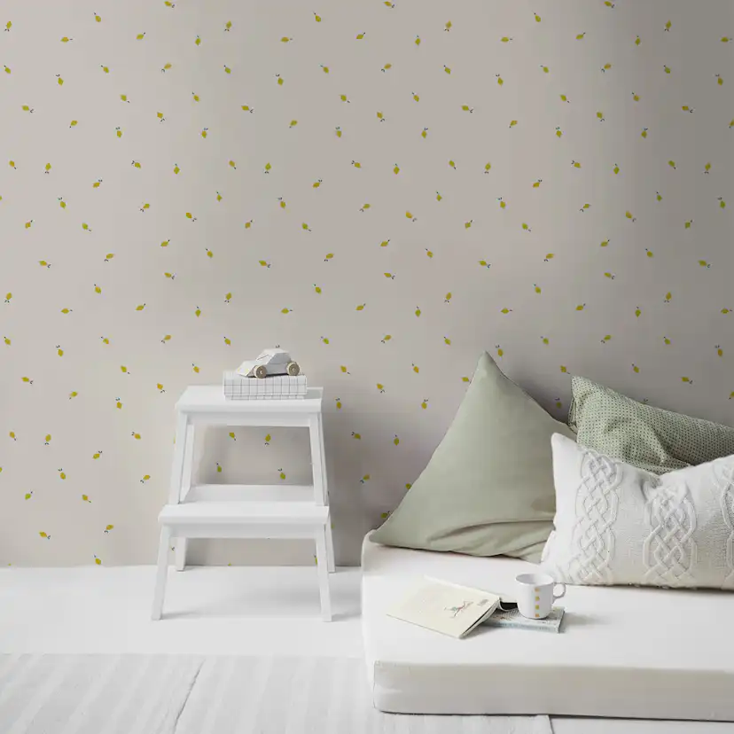 Tapet Superfresco Easy Lemon Vit 120968