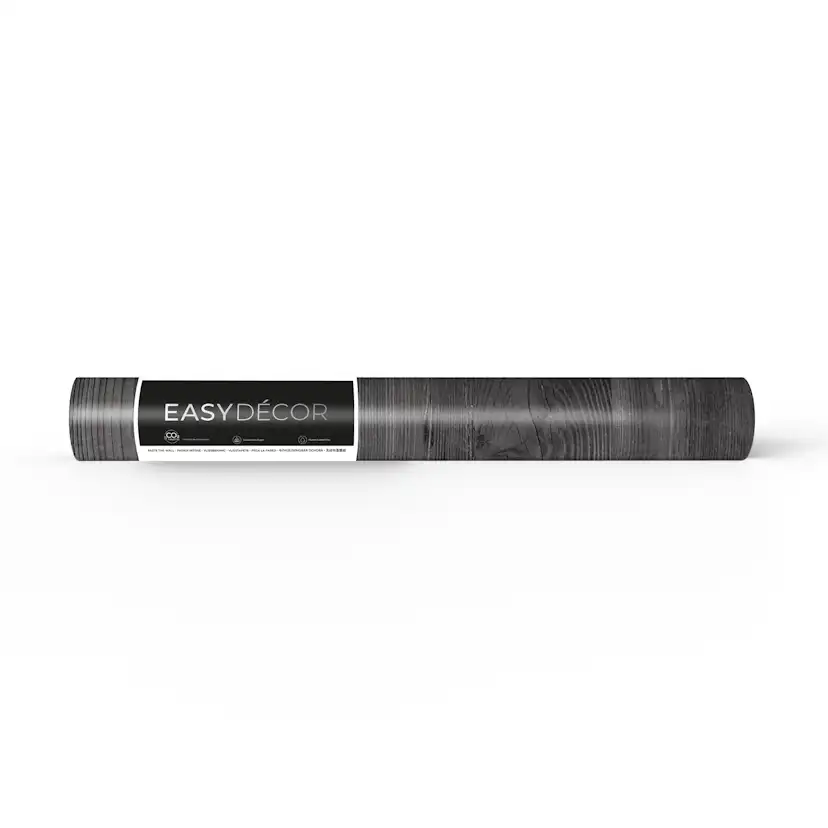 Tapet Easy Decor Trä Deluxe Svart 121112